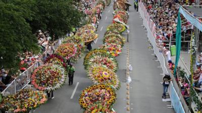 desfile de silleteros